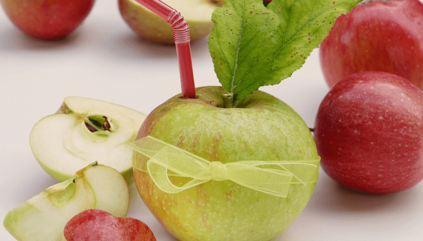 Benefícios do suco de maçã para a saúde
