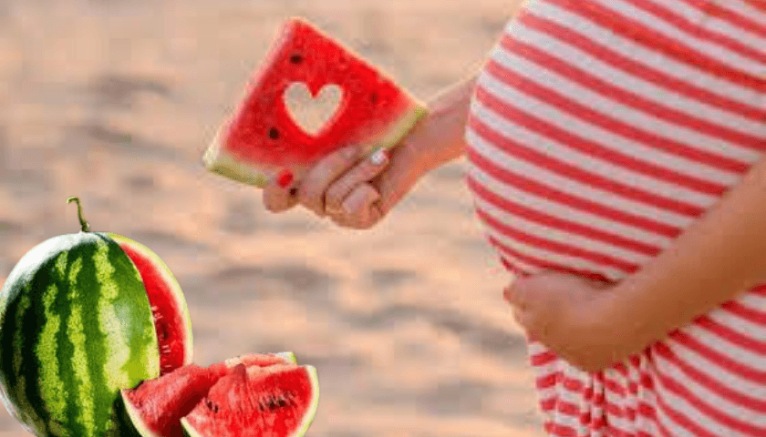 benefícios da melancia na gravidez