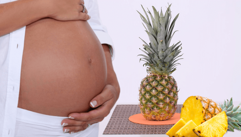 mulher gravida pode comer abacaxi