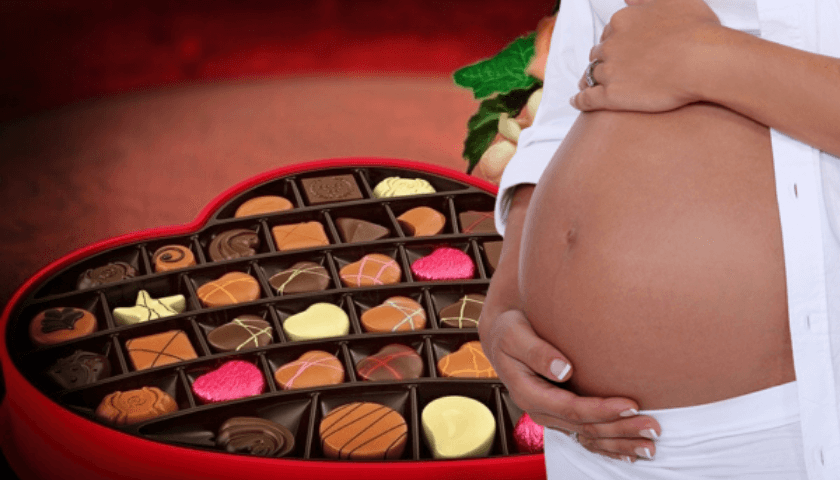 Chocolate na gravidez