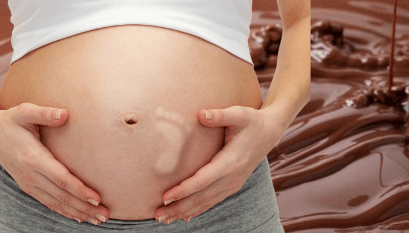 chocolate na gravidez deixa o bebe agitado