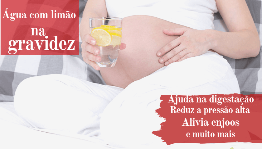 água com limão é bom para azia na gravidez