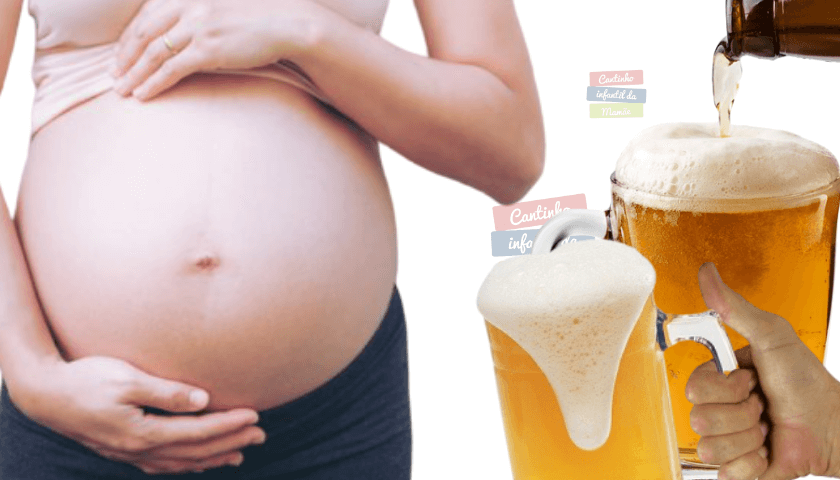 beber cerveja na gravidez, cuidados na gravidez