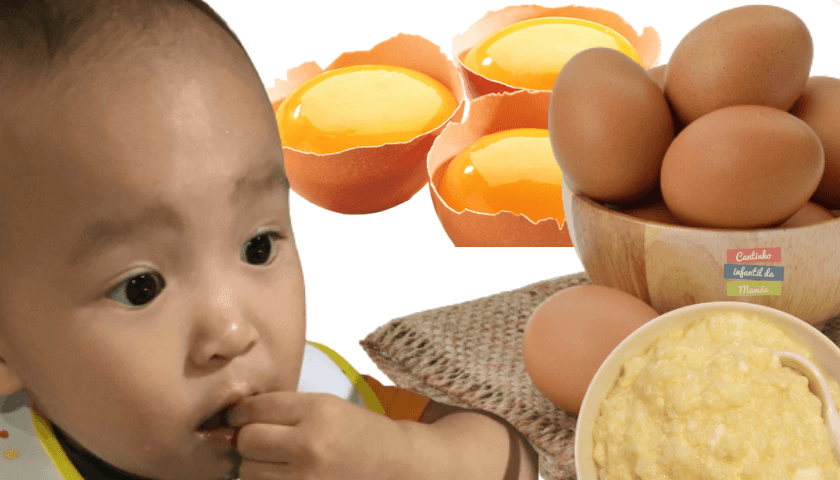 Ovo na alimentação do bebe, benefícios e riscos - Cantinho Infantil da Mamãe